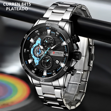 Curren 8402 plateado